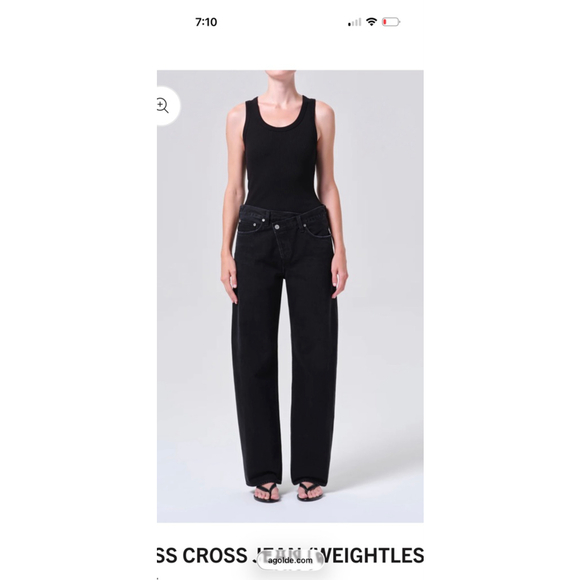 AGOLDE Denim - AGOLDE Criss Cross Jeans